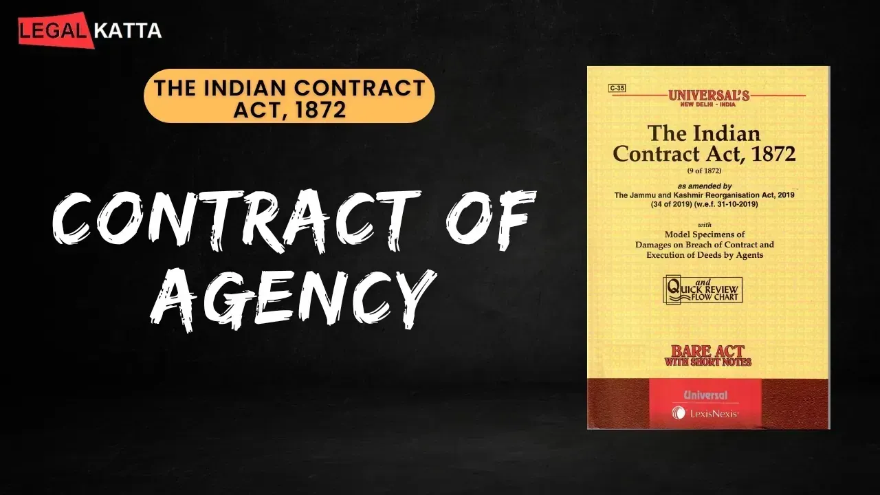 contract of agency,