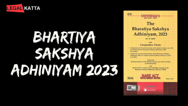 Bhartiya Sakshya Adhiniyam 2023, bhartiya sakshya adhiniyam notes, bhartiya sakshya adhiniyam bare act,
